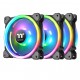 Fan Thermaltake Riing Trio 12 LED RGB (3-Fan Pack)